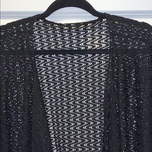 Mesh medium length cardigan!